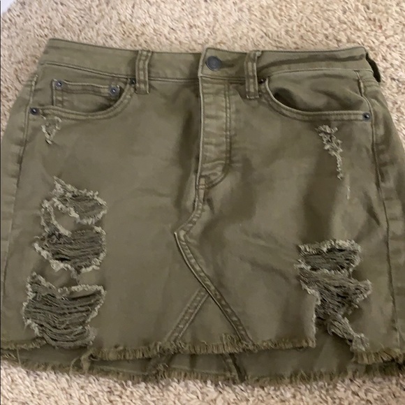 American Eagle Outfitters Dresses & Skirts - American eagle denim mini skirt